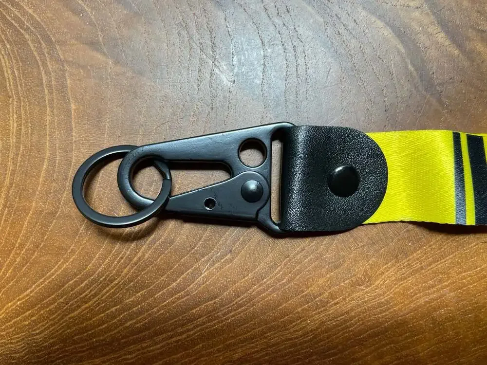 Invicta Gear Racing Team Yellow and Black Keychain Lanyard (IG0335)